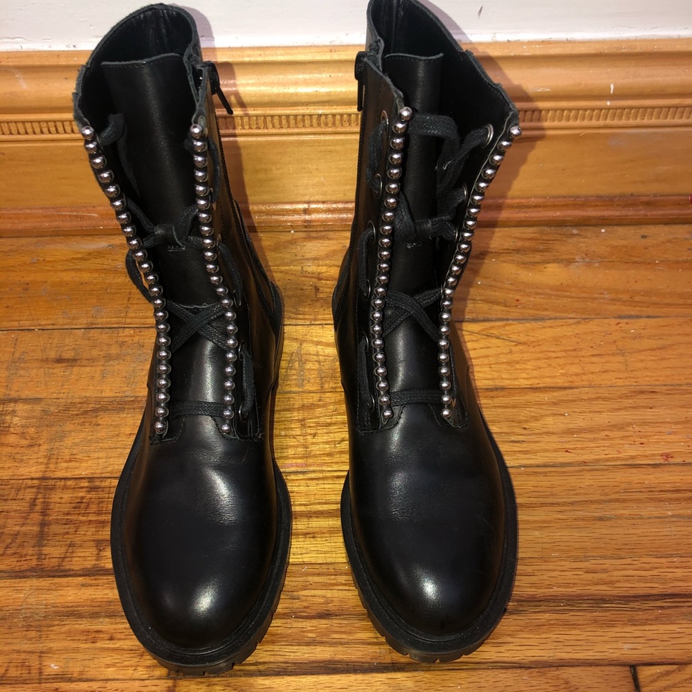 Zara black boots